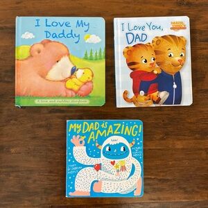 3 Dad Themed Board Books | I Love my Daddy | I Love You Dad | My Dad is AMAZING